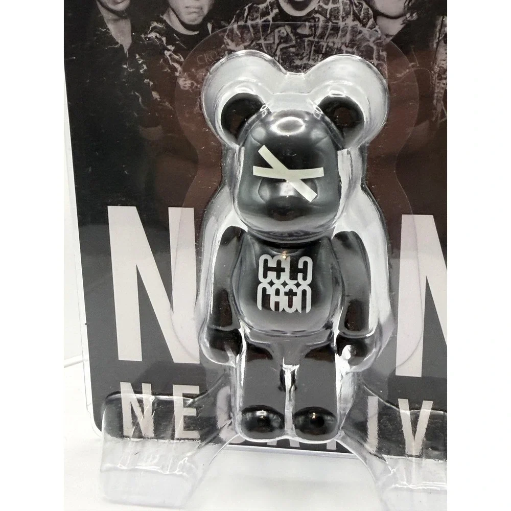 Medicom Toy BE@RBRICK Coldrain NONNEGATIVE Limited Edition 100% Black Figure